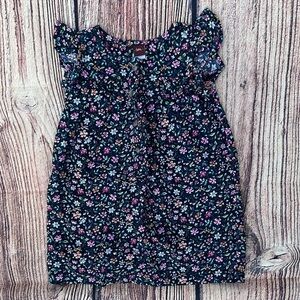 Tea Collection Floral Kids Dress - Multicolor